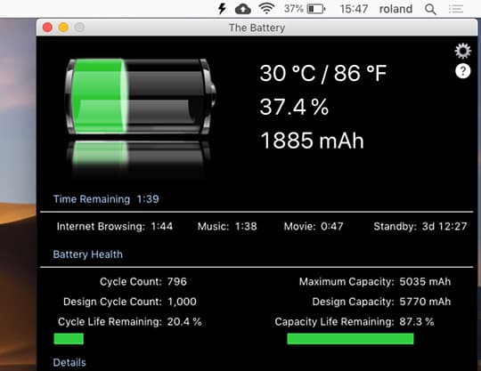 do battery app for mac really work?